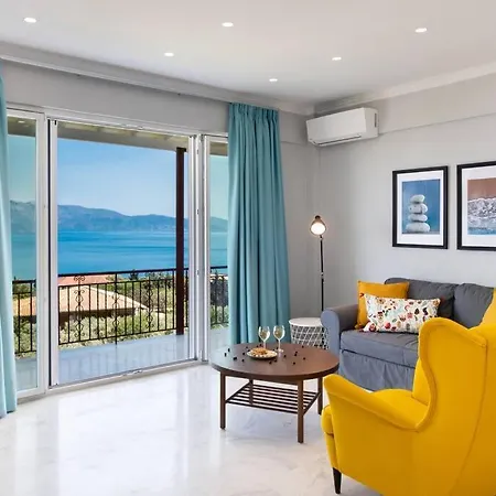 Appartement 2Br House In Nikiana With Stunning Sea View Extérieur photo